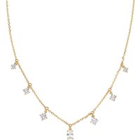 Collana Amen Donna Princess in Argento Zircone CLOVGBBZ3 - CLOVGBBZ3